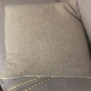 Elegant Tan Throw Pillow